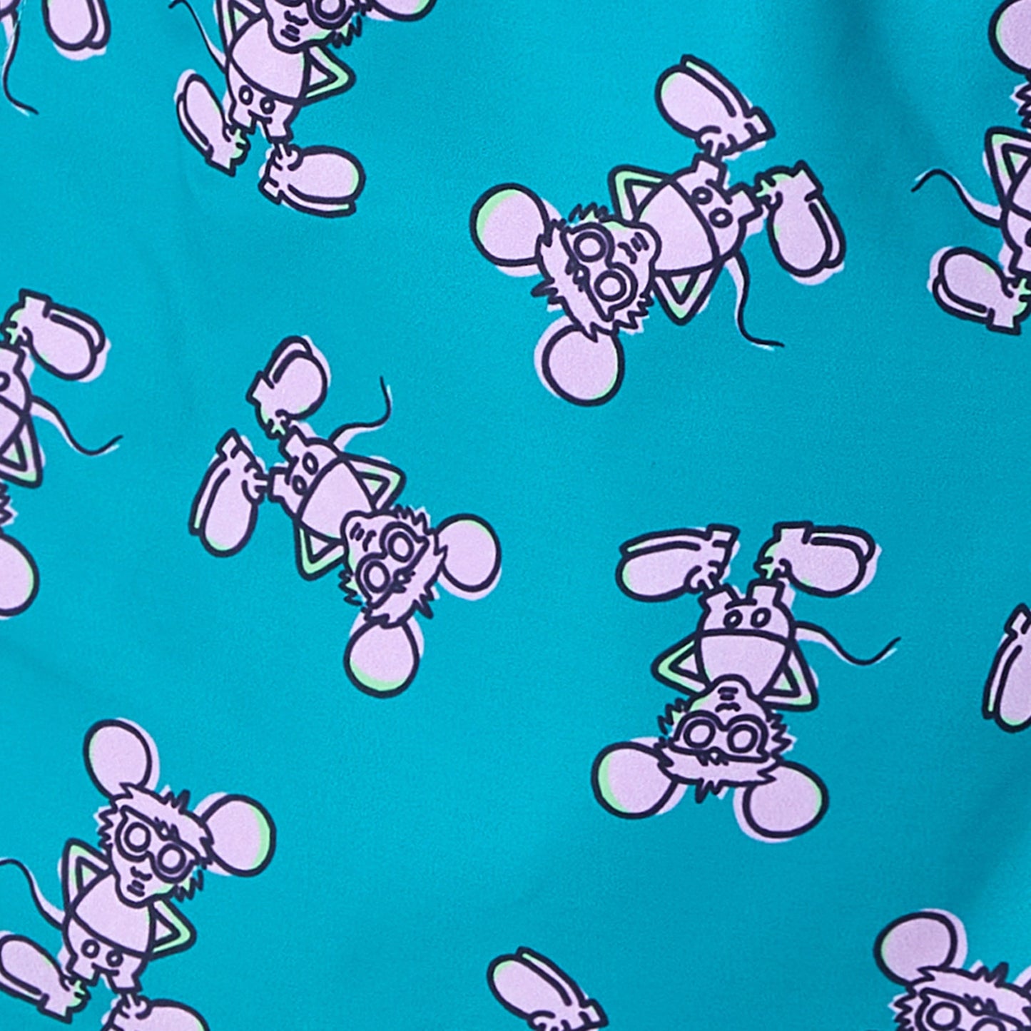 Andy Mouse Swim Shorts - Green