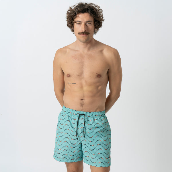Mermaids Swim Shorts - Turquoise