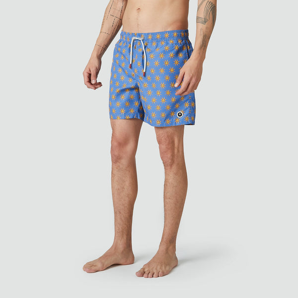 Sun Swim Shorts - Azure