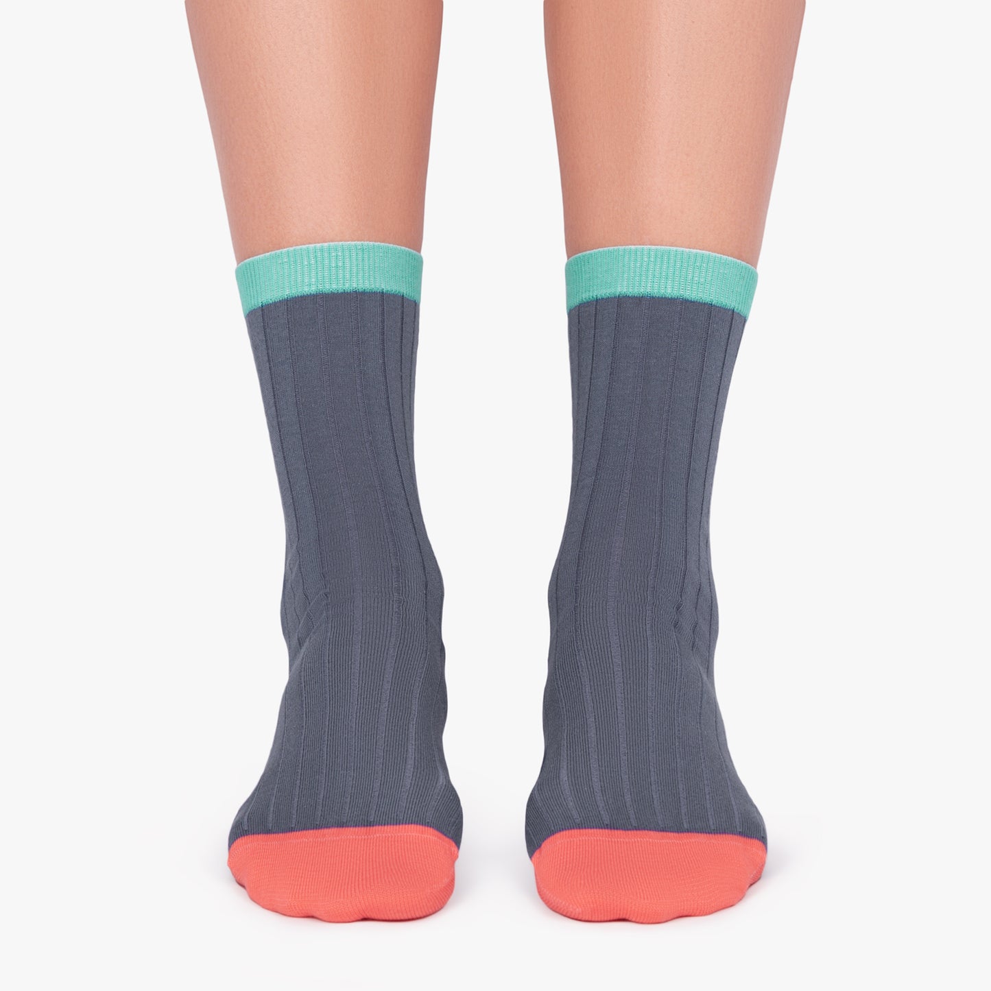 Woman Ribbed - Blue (1)