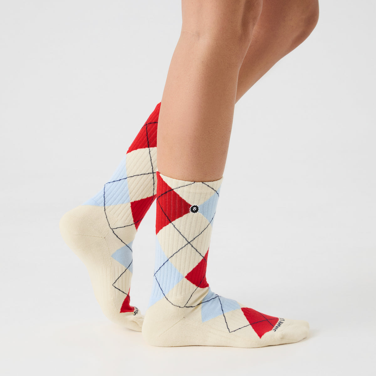 Athletic Argyle - Beige