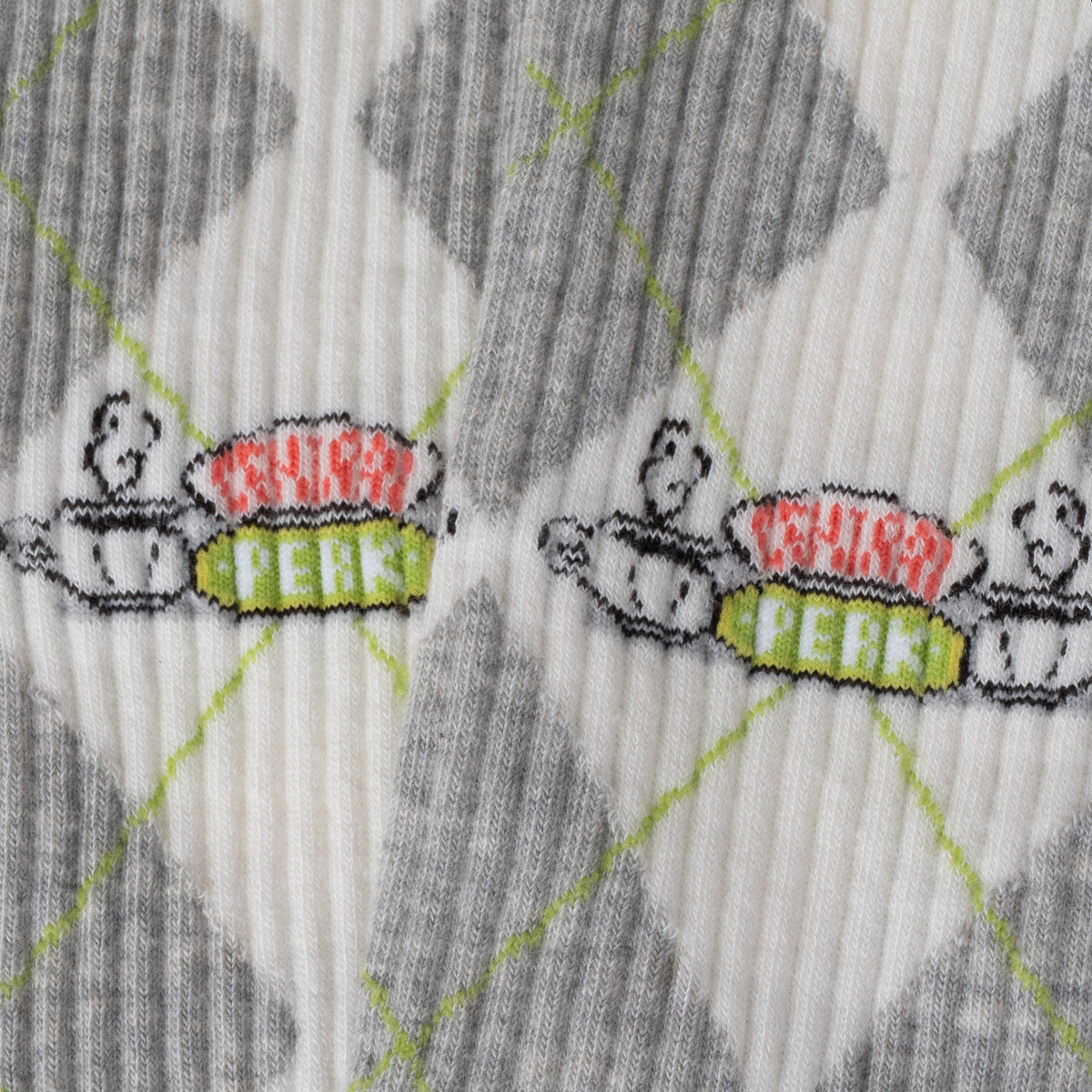 Athletic Friends Central Perk - White Grey