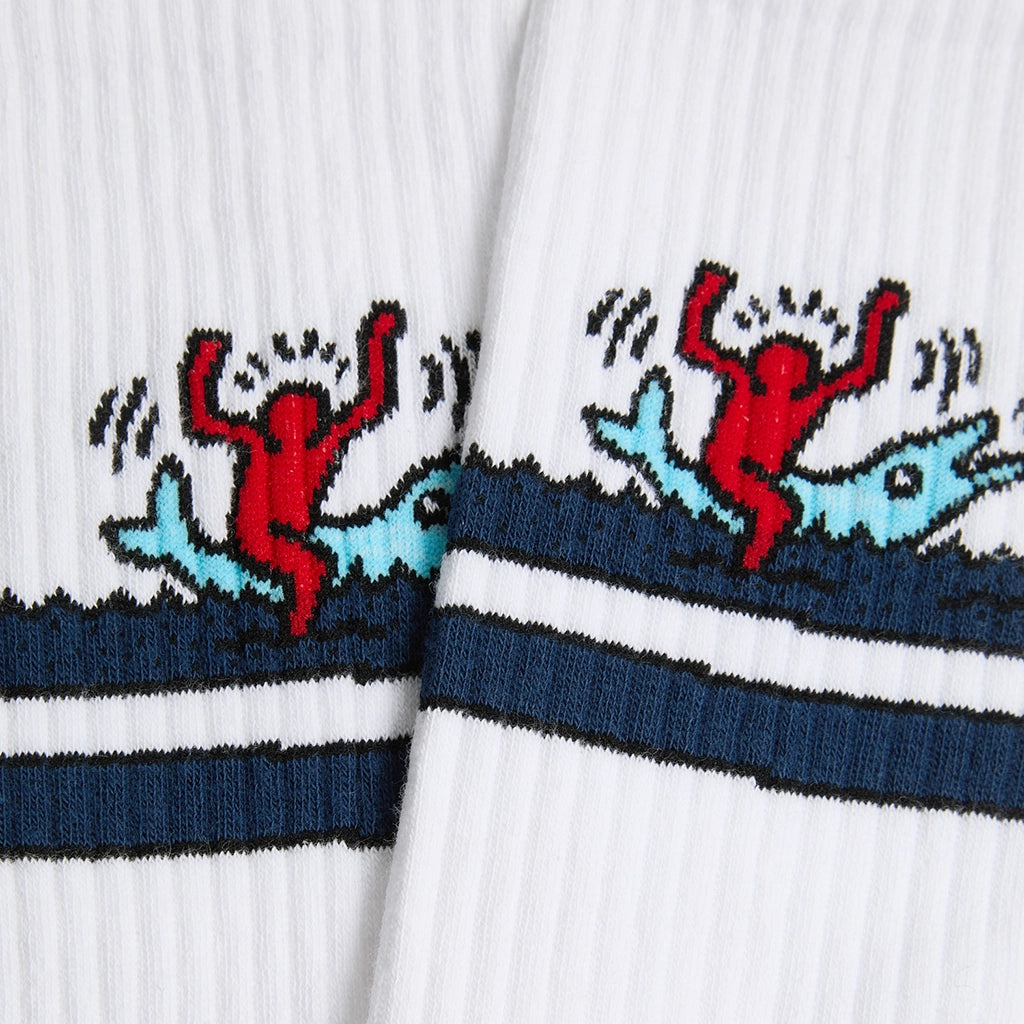 Athletic Keith Haring Dolphin - White