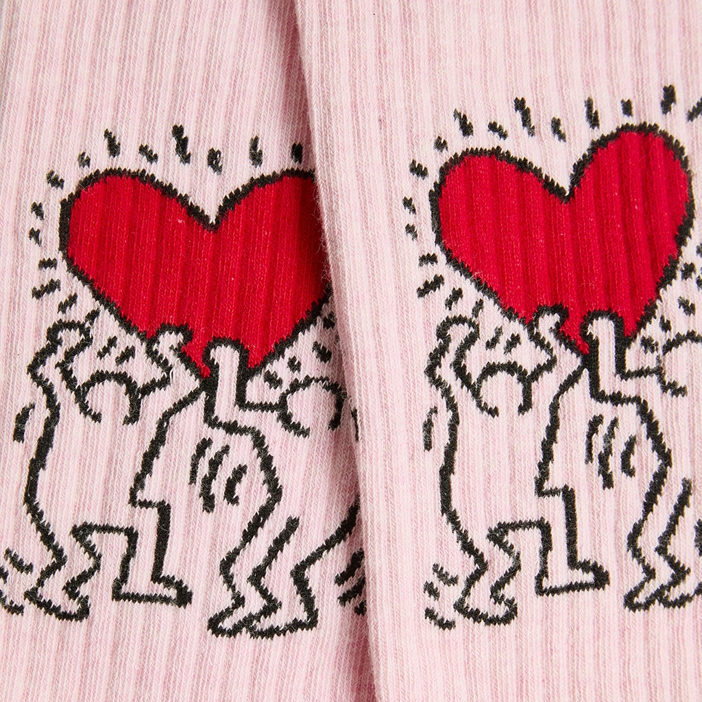 Athletic Keith Haring Heart - Pink