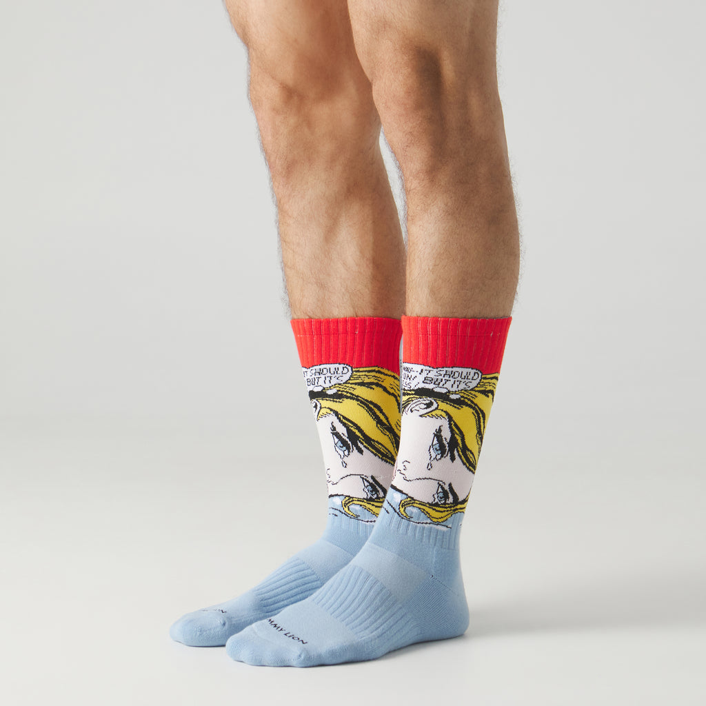 Athletic Roy Lichtenstein Hopeless - Light Blue