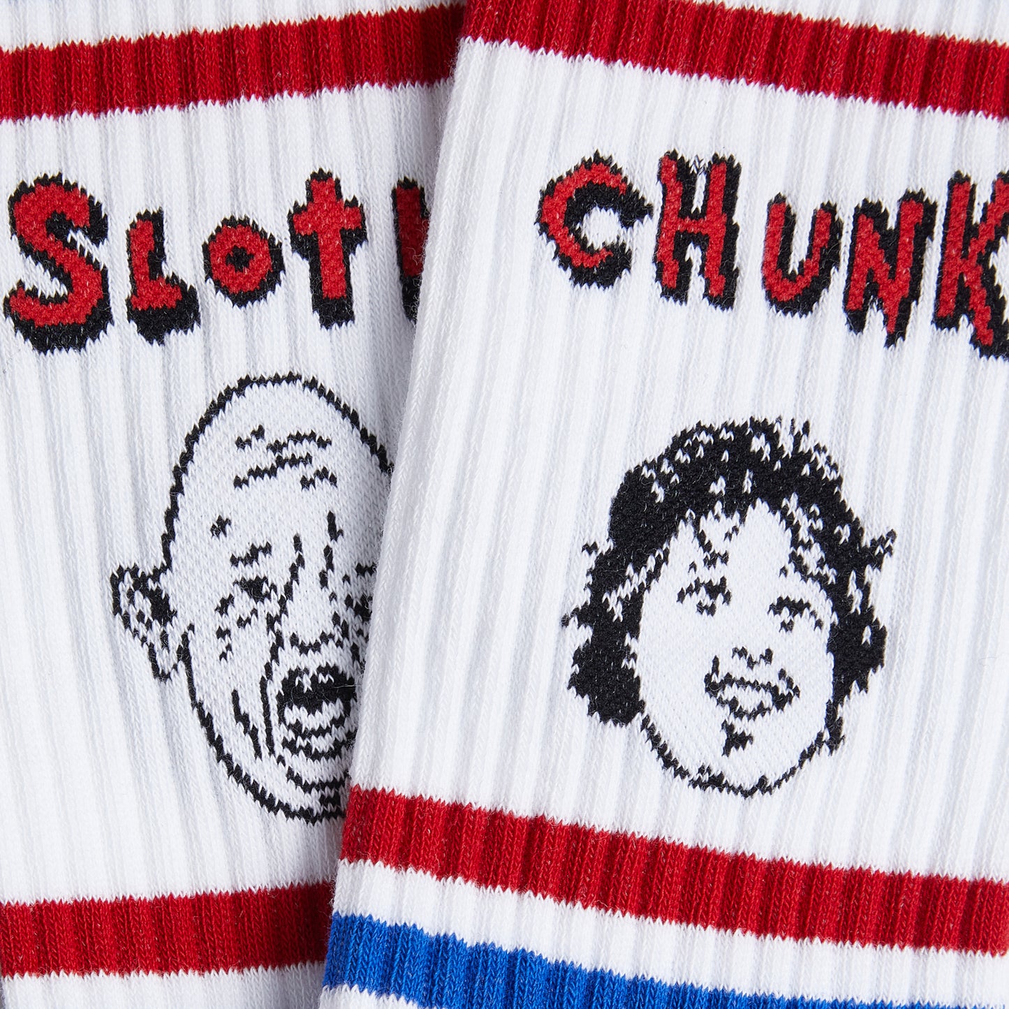 Athletic Sloth and Chunk - White (3)