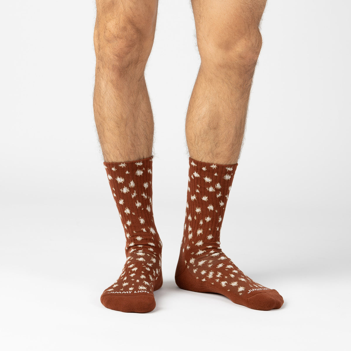 Athletic Deer Print - Brown