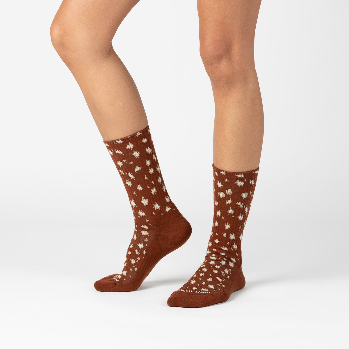 Athletic Deer Print - Brown