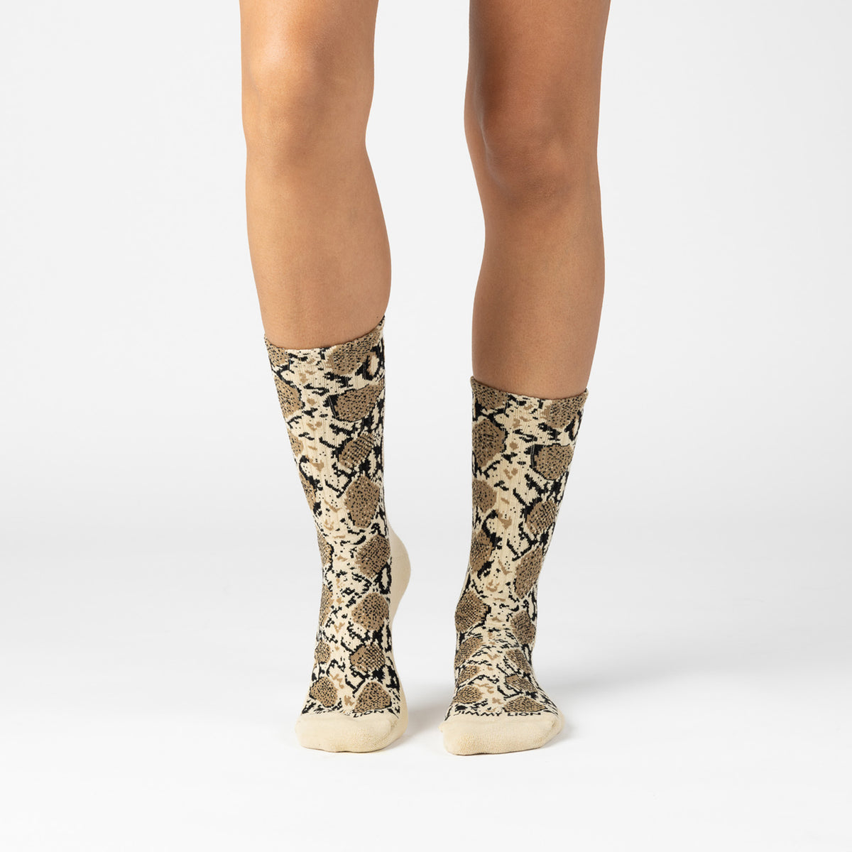 Athletic Snake Print - Beige