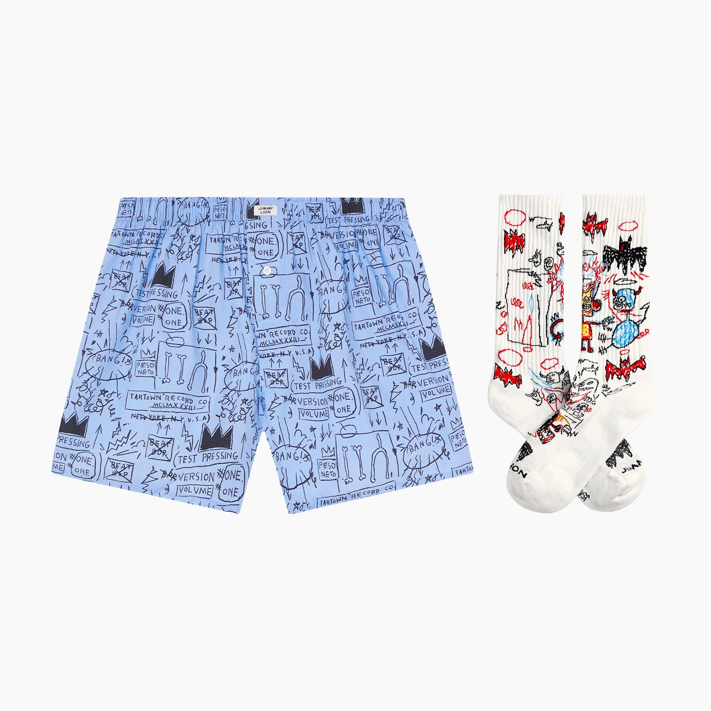 Basquiat Boxer Shorts & Socks Bundle - Various