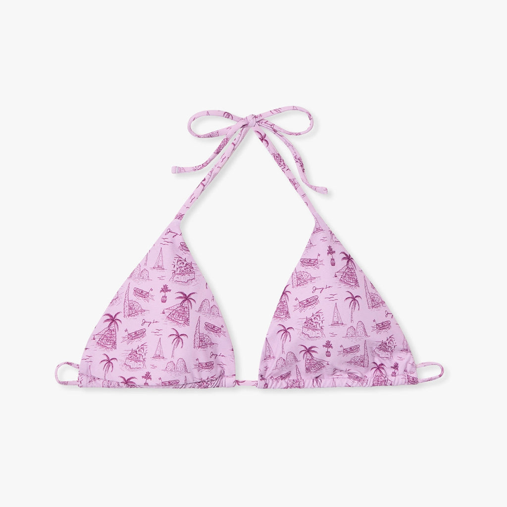 Island Bikini Top - Pink