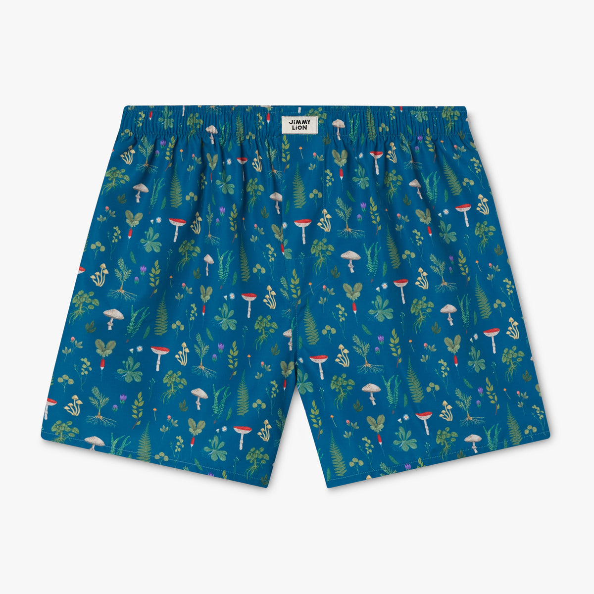 Mushrooms Boxer Shorts - Navy Blue
