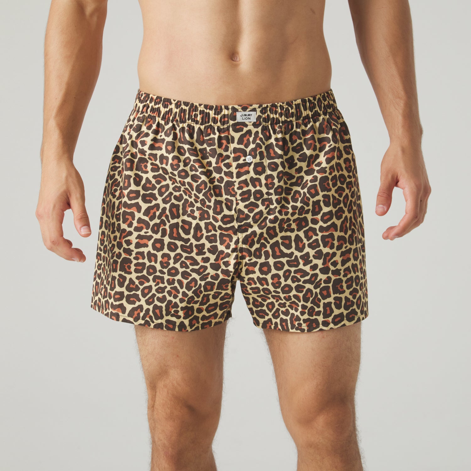 Boxer Shorts Animal Print | Leopard Print Boxer Shorts | Jimmy Lion