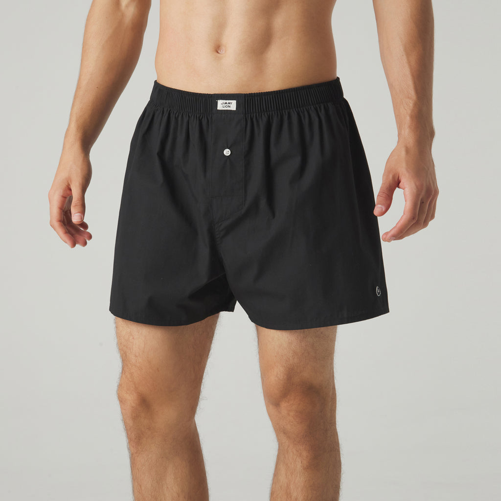 Lion Essentials Boxer Shorts - Black