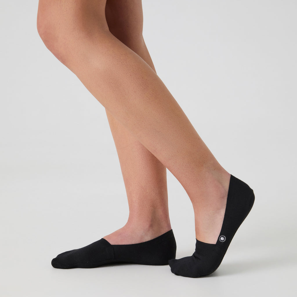 3 x No Show Essentials Second Skin - Black