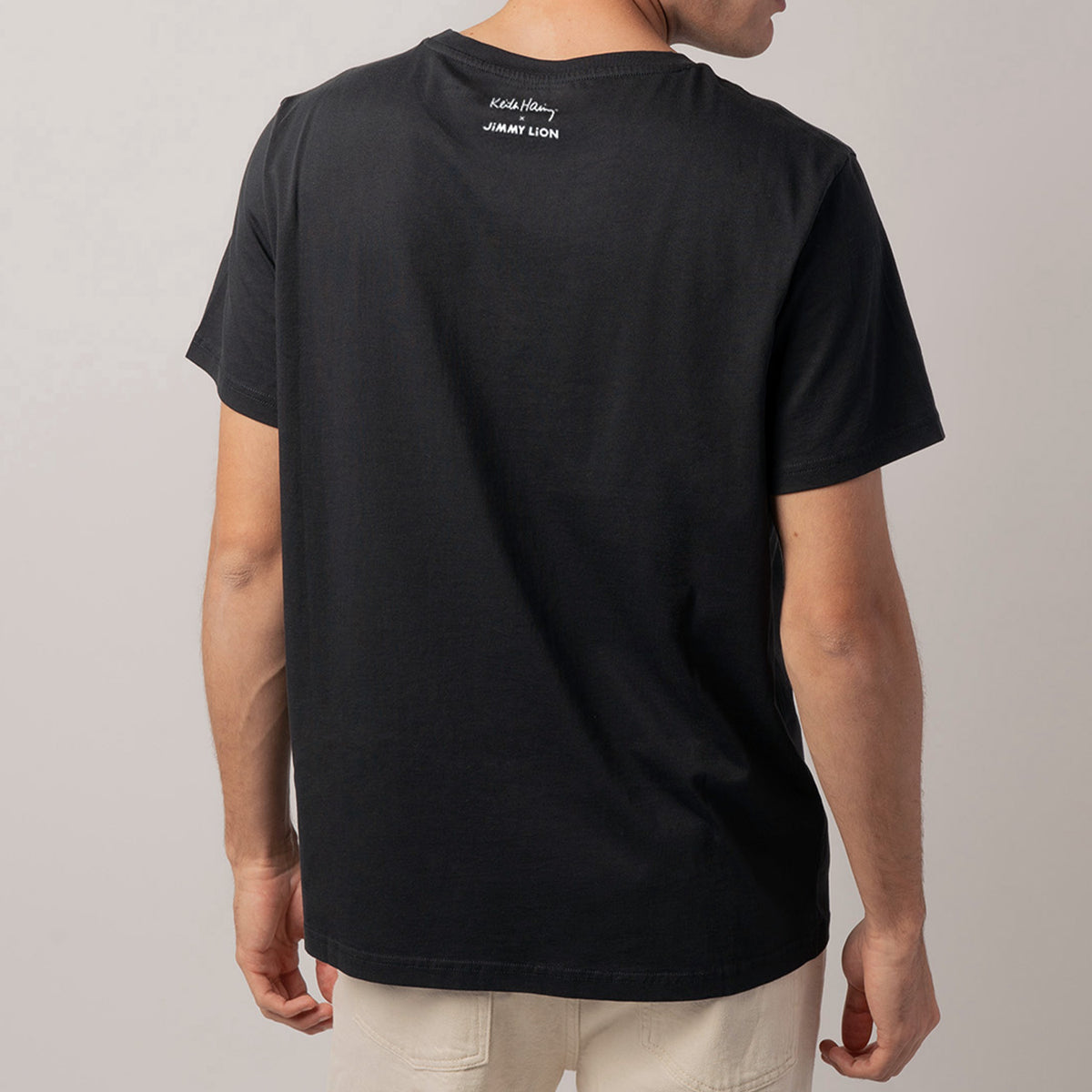 Keith Haring Safe Sex Pocket Tee - Black