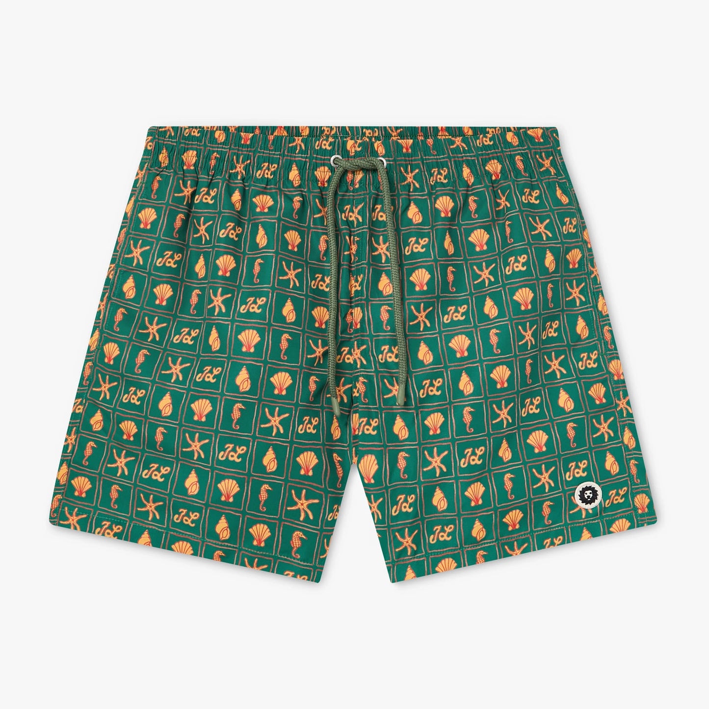 Shore Finds Swim Shorts - Dark Green