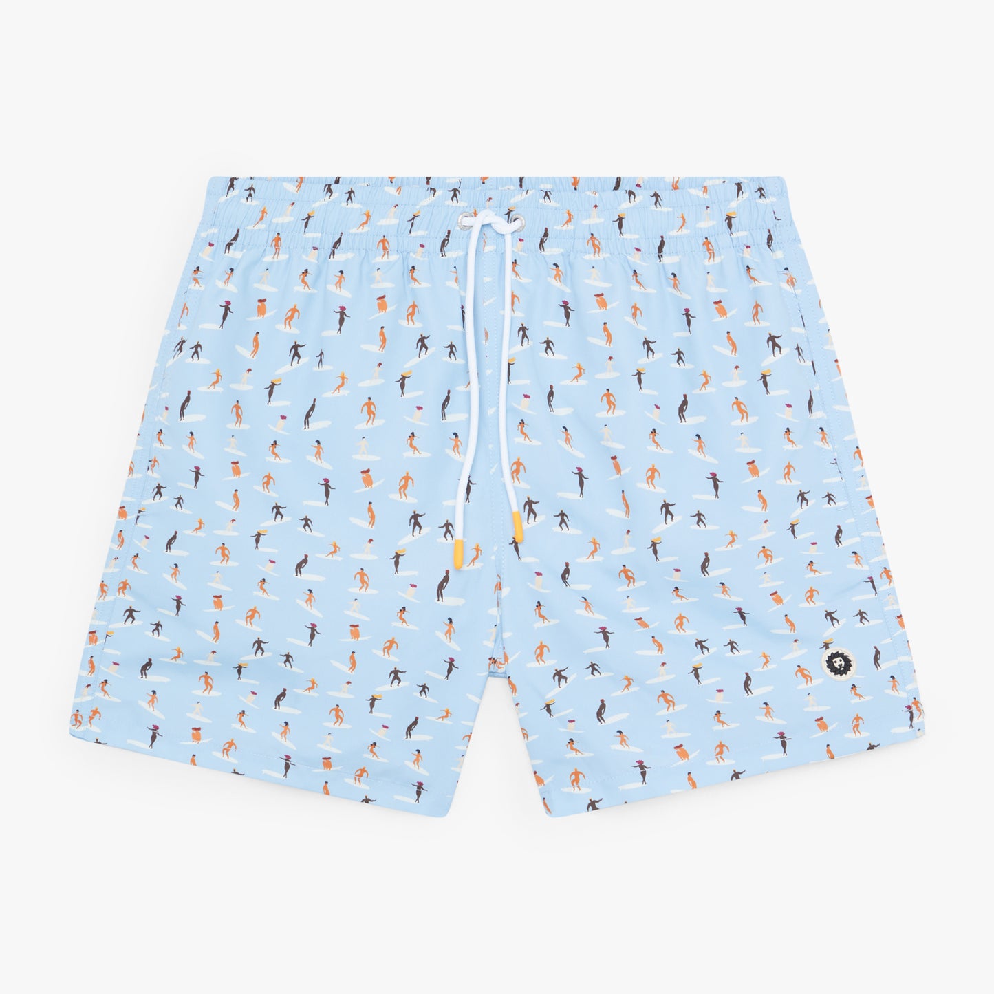 Surfers Swim Shorts - Light Blue