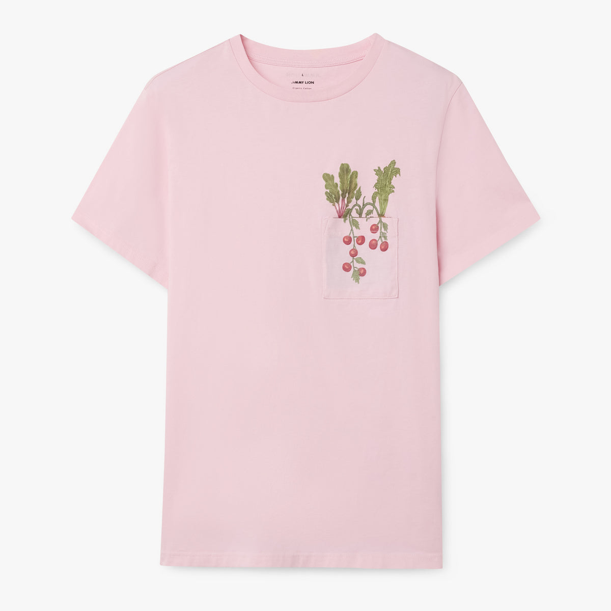 Radish Pocket Tee - Pink