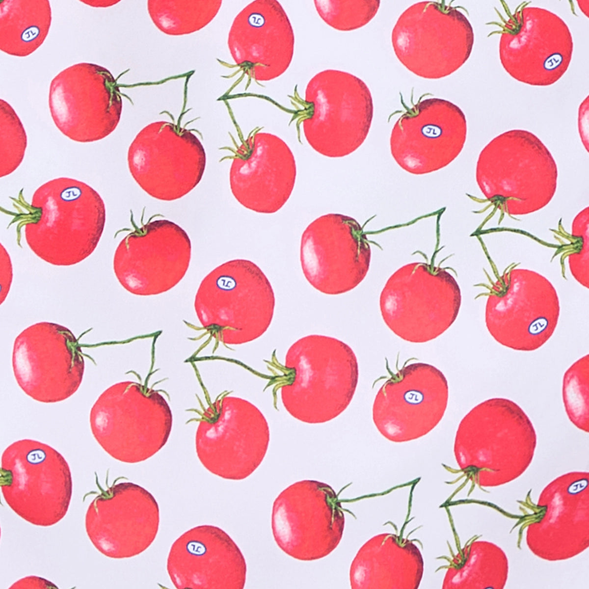 Tomatoes Swim Shorts - White and Red