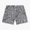 Zebra Print Boxer Shorts - White