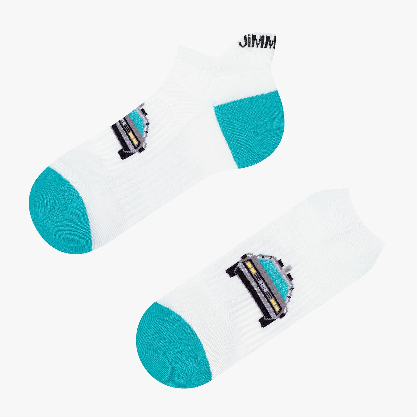 Ankle Athletic Delorean - White