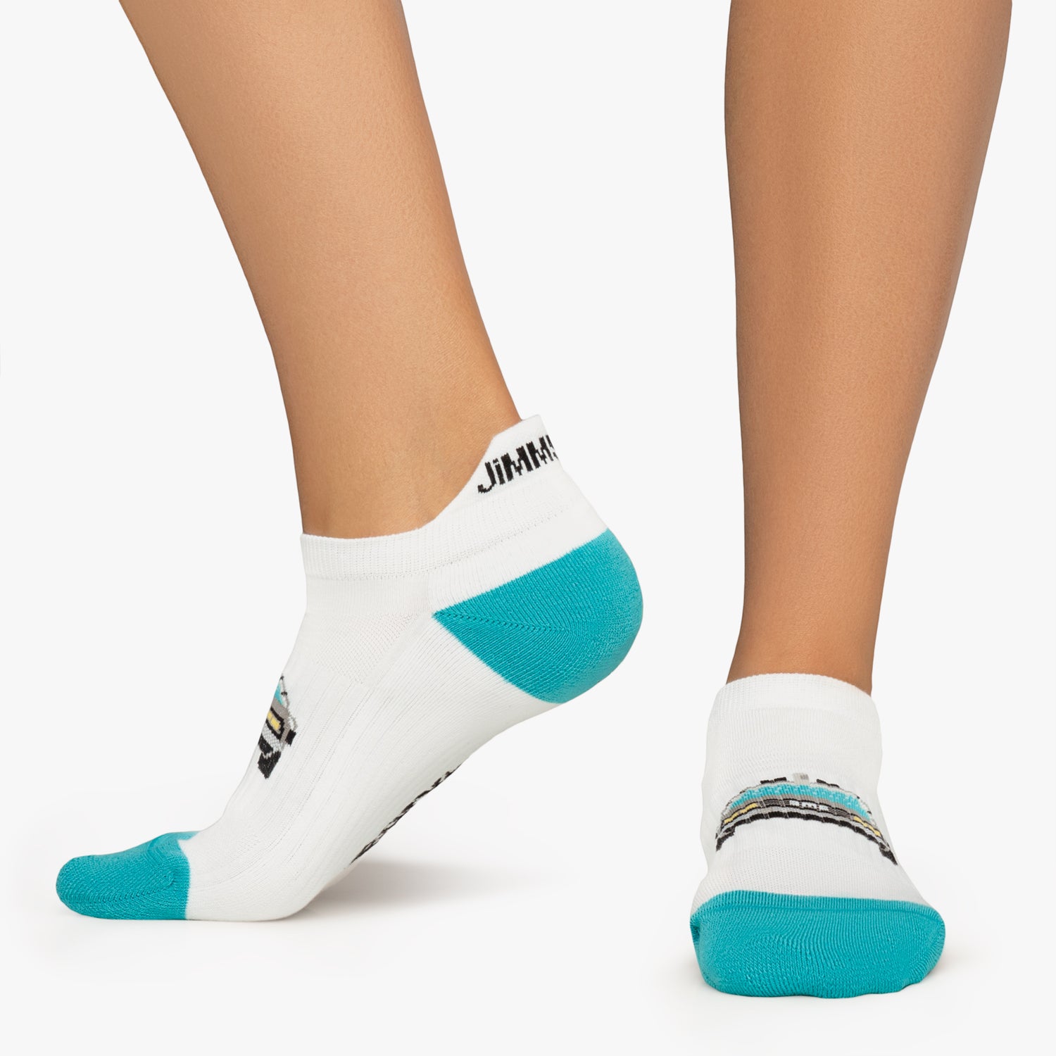 Ankle Athletic Delorean - White (2)