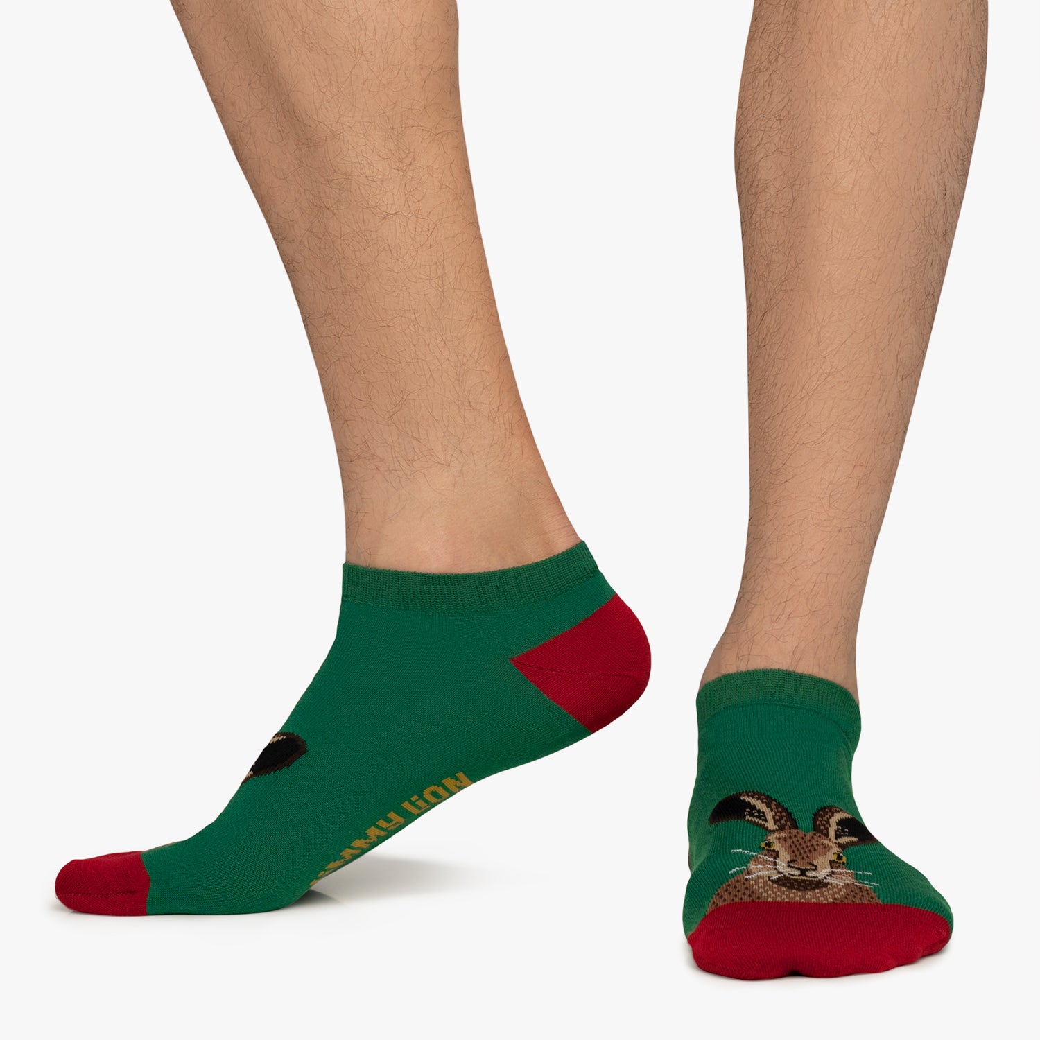 Ankle Hare Head - Green (1)