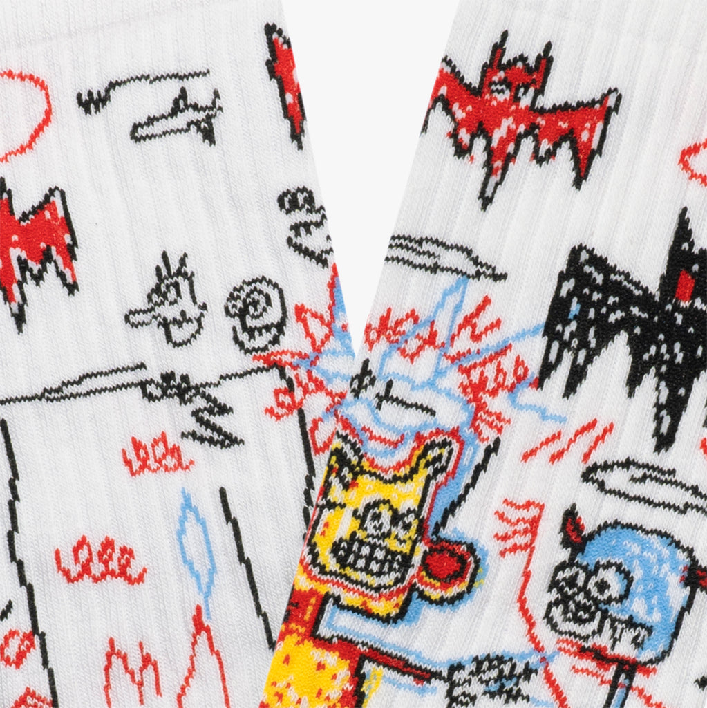 Athletic Basquiat Batman - White (3)