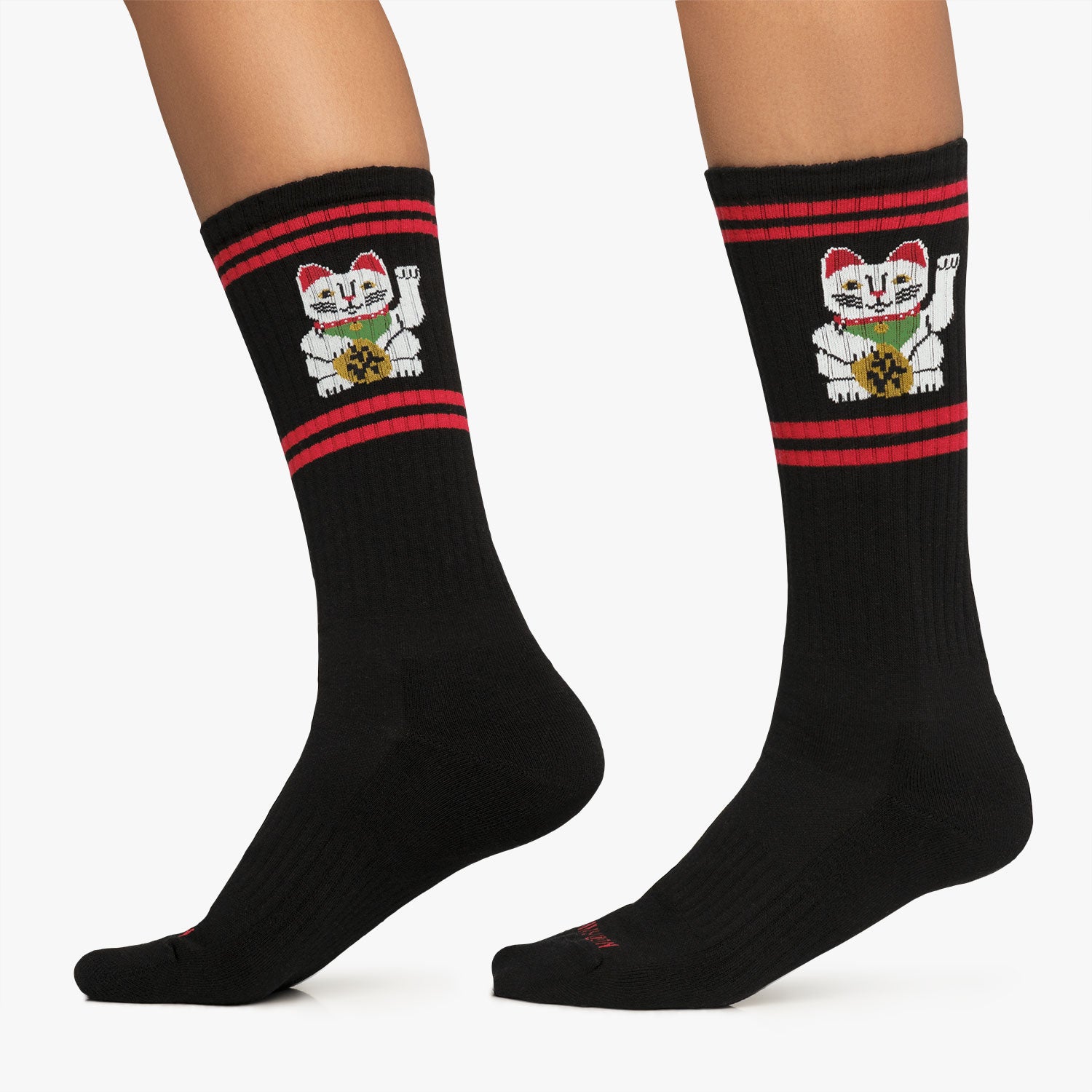 Athletic Lucky Cat - Black (2)