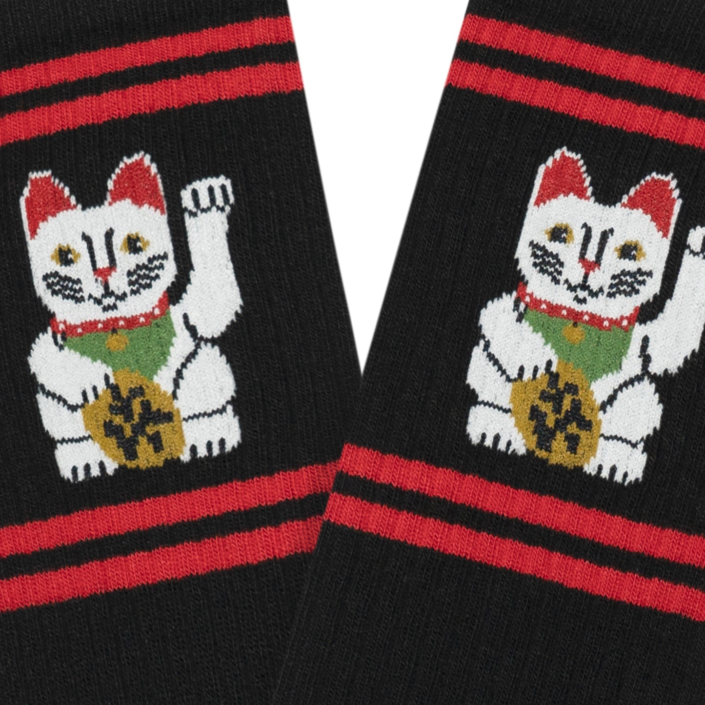 Athletic Lucky Cat - Black (3)