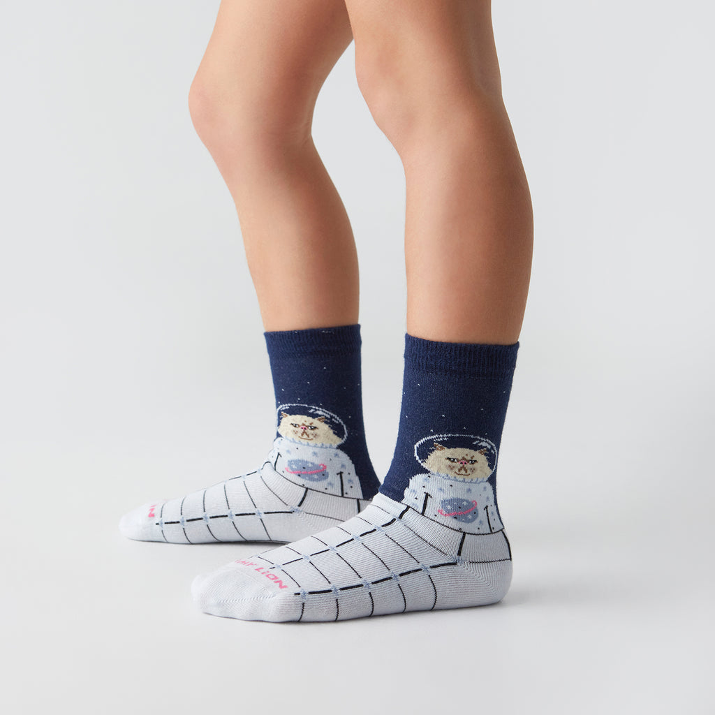 Kids Space Cat - Dark Blue (1)