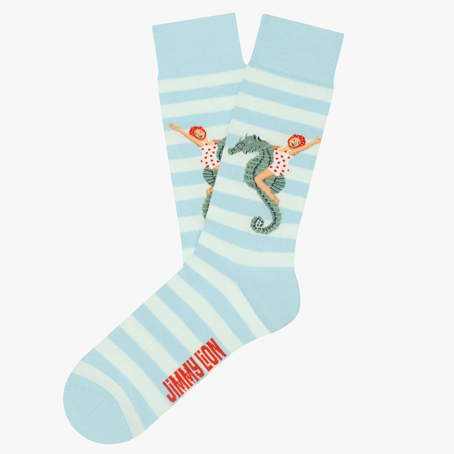 Seahorse Rider - Light Blue