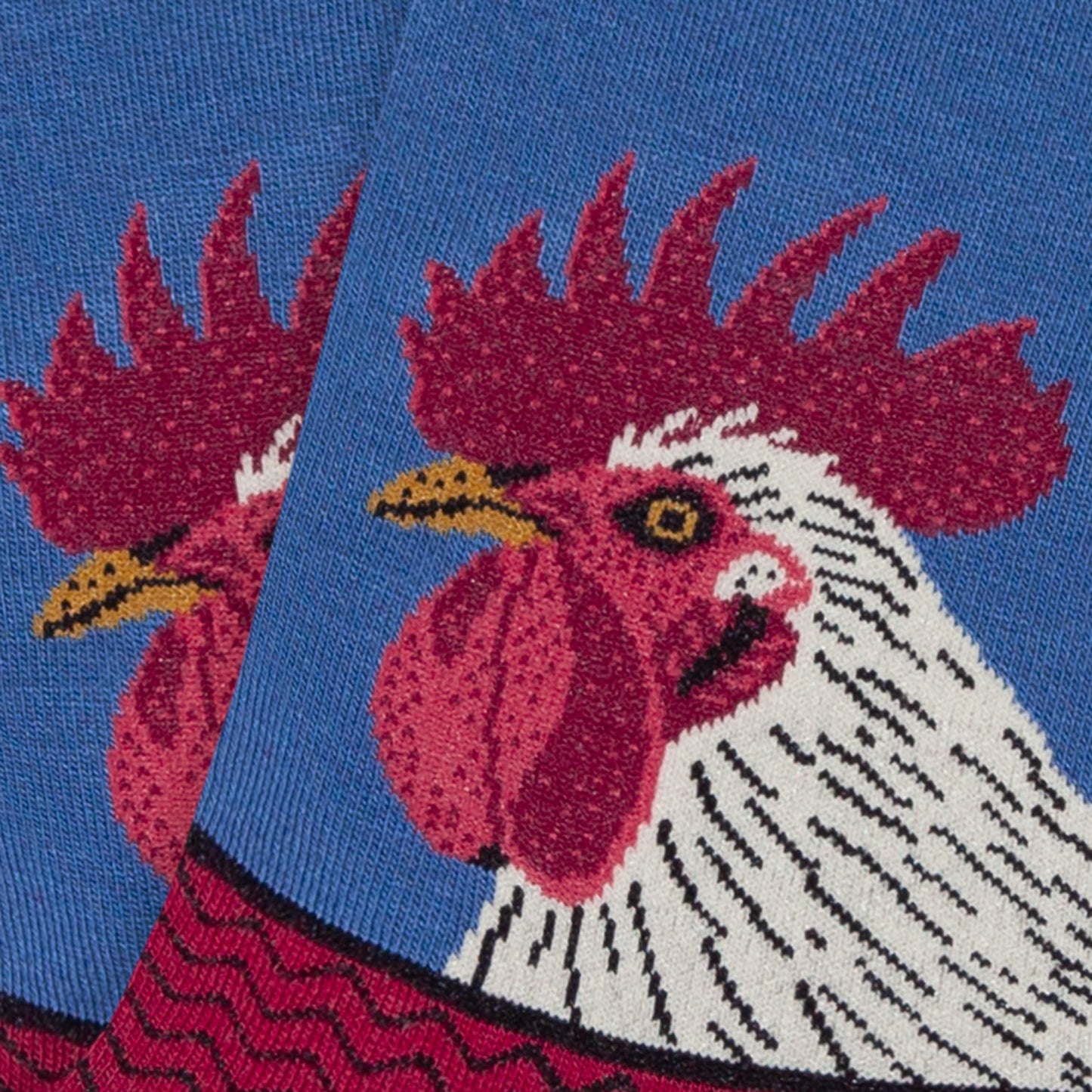 Rooster Head - Blue (3)